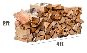 Open image in slideshow, Texas Hickory Firewood
